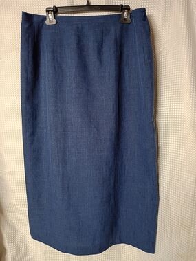 Sag Harbor Blue Pencil Skirt